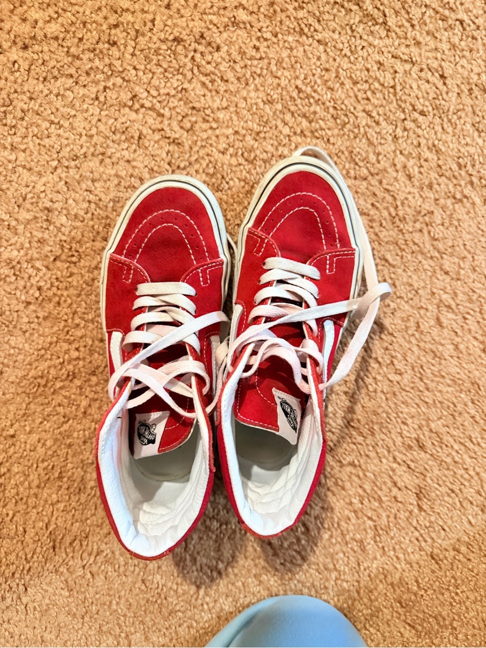 Red Vans - Picture 2 of 3